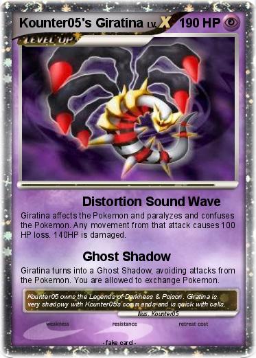 Pokemon Kounter05's Giratina