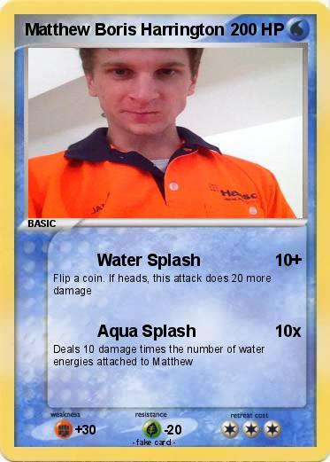 Pokemon Matthew Boris Harrington