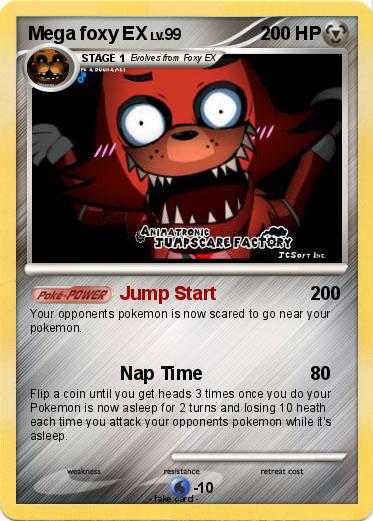 Pokemon Mega foxy EX