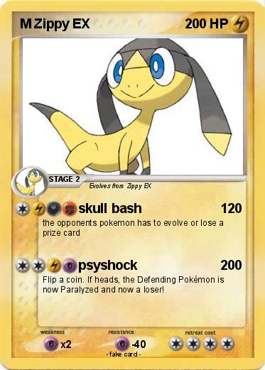 Pokemon M Zippy EX