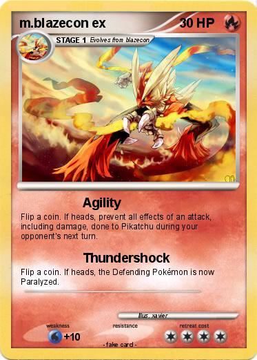 Pokemon m.blazecon ex