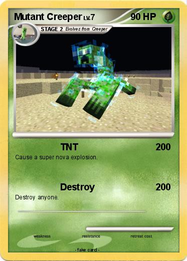Pokemon Mutant Creeper