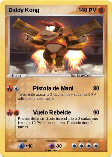 Pokemon Diddy Kong