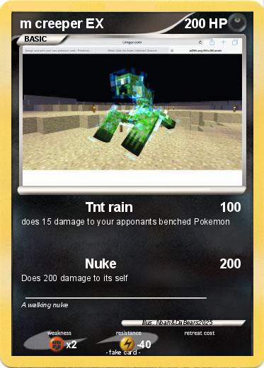Pokemon m creeper EX