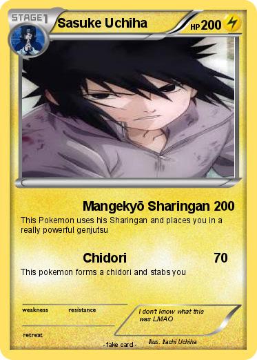 Pokemon Sasuke Uchiha