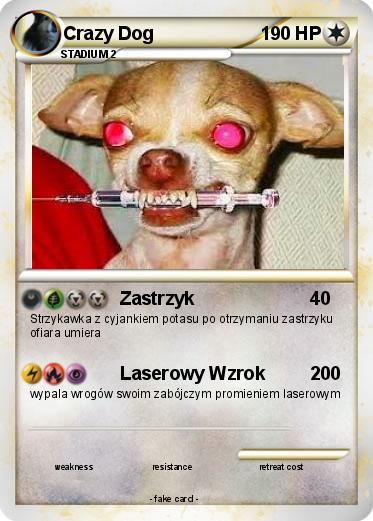 Pokemon Crazy Dog