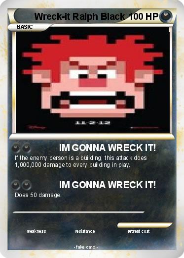 Pokemon Wreck-it Ralph Black