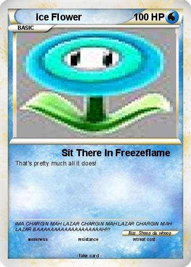 Pokemon Ice Flower