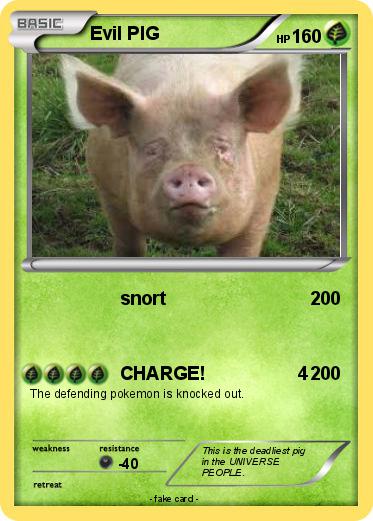 Pokemon Evil PIG