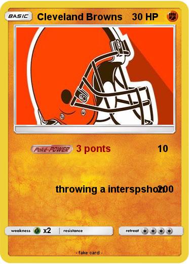 Pokemon Cleveland Browns