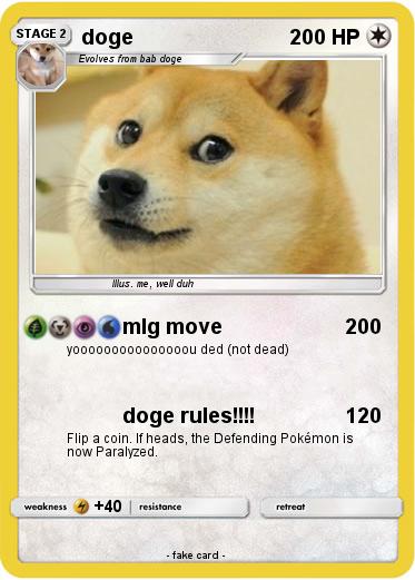 Pokemon doge