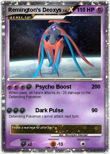 Pokemon Remington's Deoxys