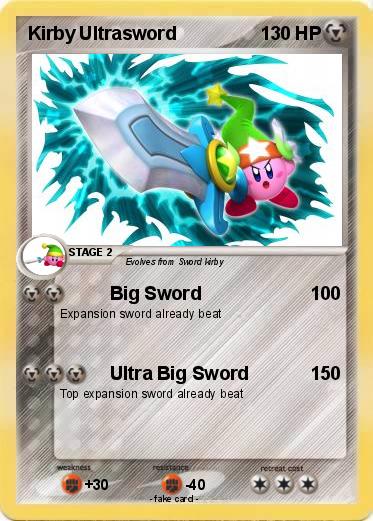Pokemon Kirby Ultrasword