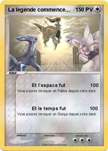Pokemon La legende commence...