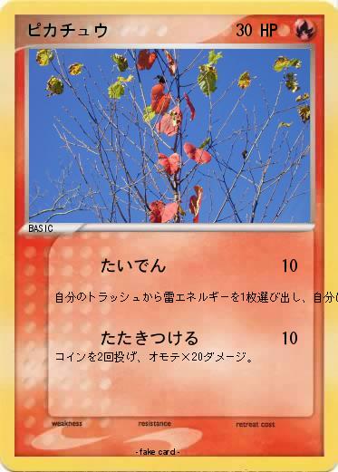 Pokemon ピカチュウ