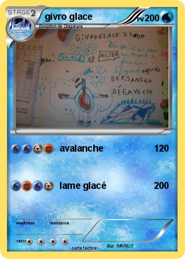 Pokemon givro glace