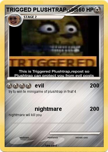 Pokemon TRIGGED PLUSHTRAP