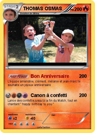 Pokemon THOMAS OSMAS