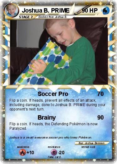 Pokemon Joshua B. PRIME
