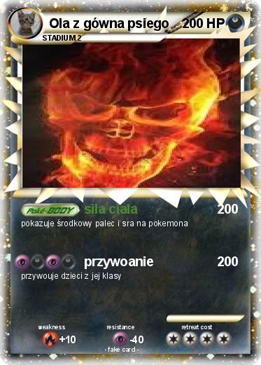 Pokemon Ola z gówna psiego