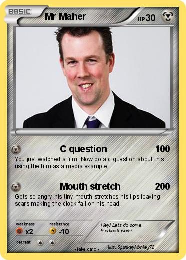 Pokemon Mr Maher