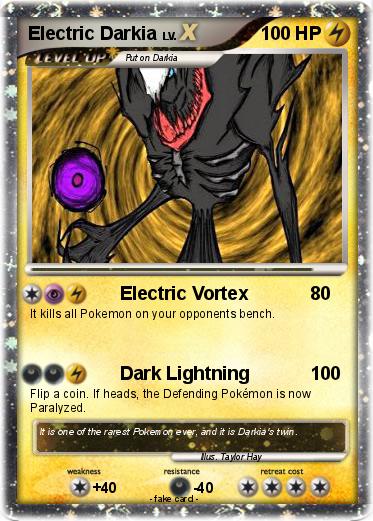Pokemon Electric Darkia