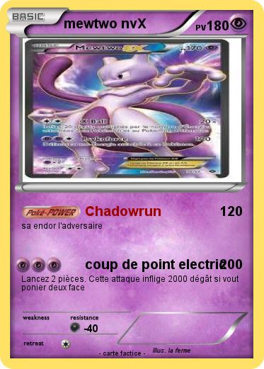 Pokemon mewtwo nvX