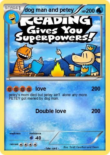 Pokemon dog man and petey