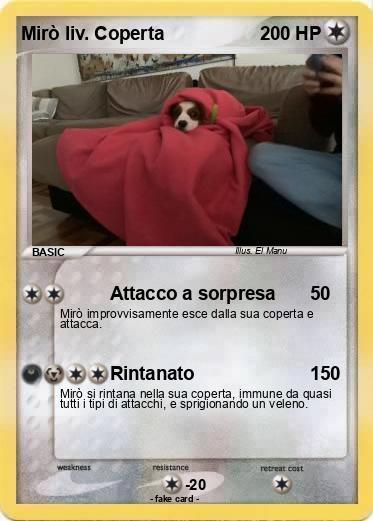 Pokemon Mirò liv. Coperta