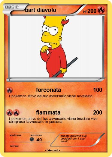 Pokemon bart diavolo