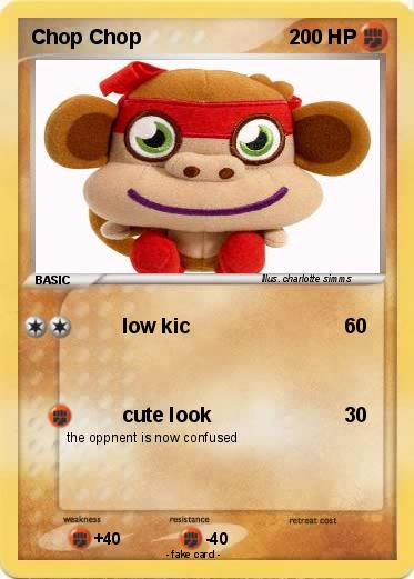 Pokemon Chop Chop