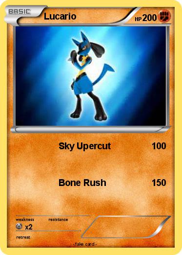 Pokemon Lucario