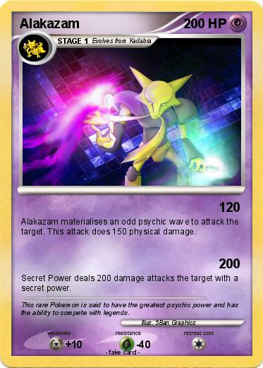 Pokemon Alakazam