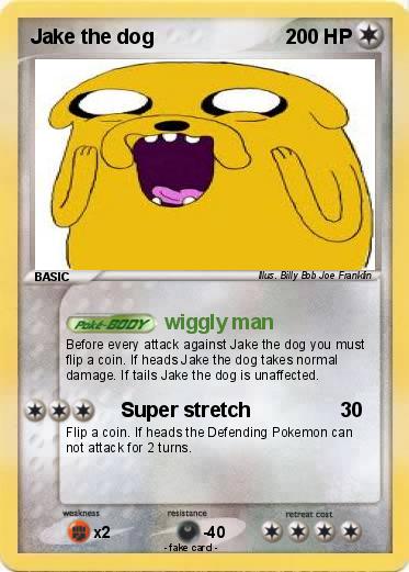 Pokemon Jake the dog
