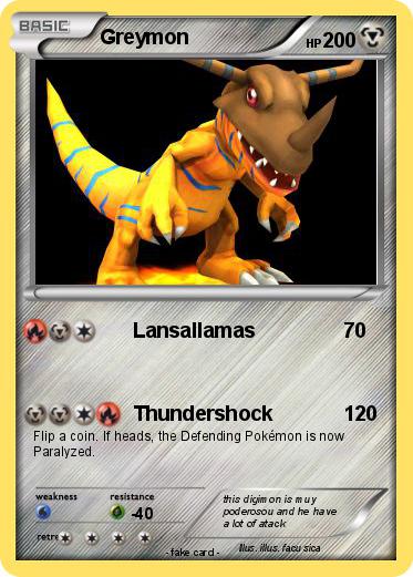 Pokemon Greymon