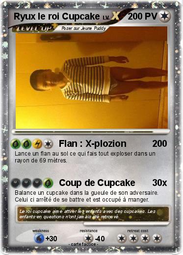 Pokemon Ryux le roi Cupcake
