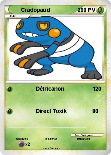 Pokemon Cradopaud