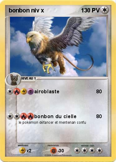 Pokemon bonbon niv x