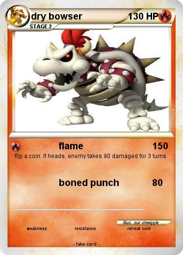 Pokemon dry bowser