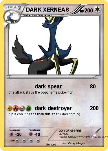 Pokemon DARK XERNEAS
