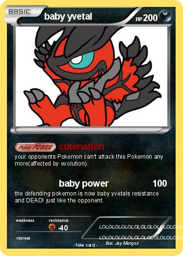 Pokemon baby yvetal