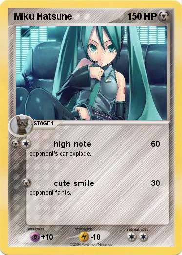 Pokemon Miku Hatsune