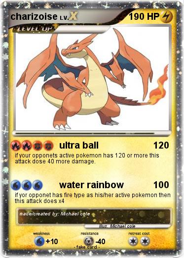 Pokemon charizoise