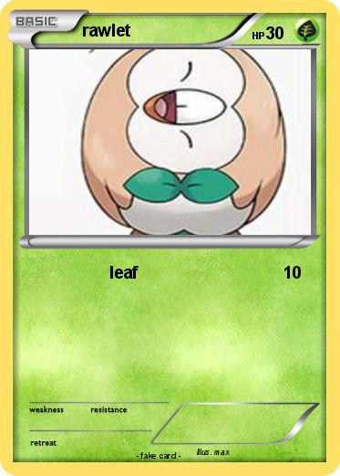 Pokemon rawlet