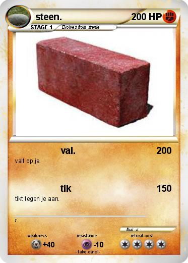 Pokemon steen.
