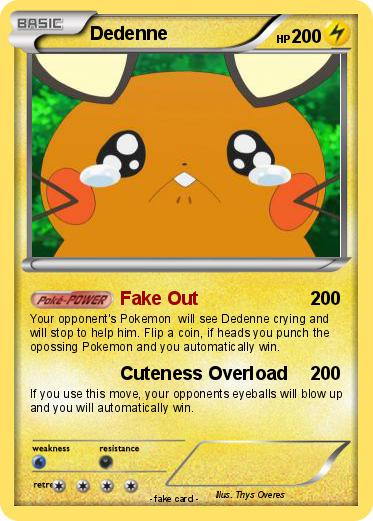 Pokemon Dedenne