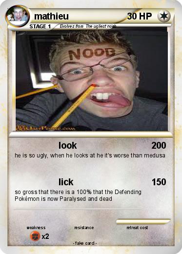 Pokemon mathieu