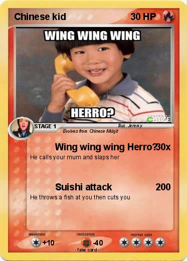 Pokemon Chinese kid