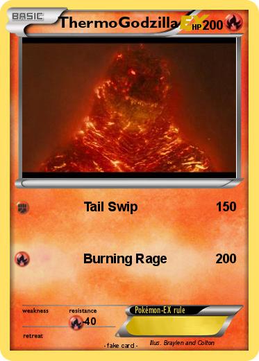 Pokemon ThermoGodzilla