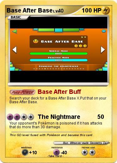 Pokemon Base After Base